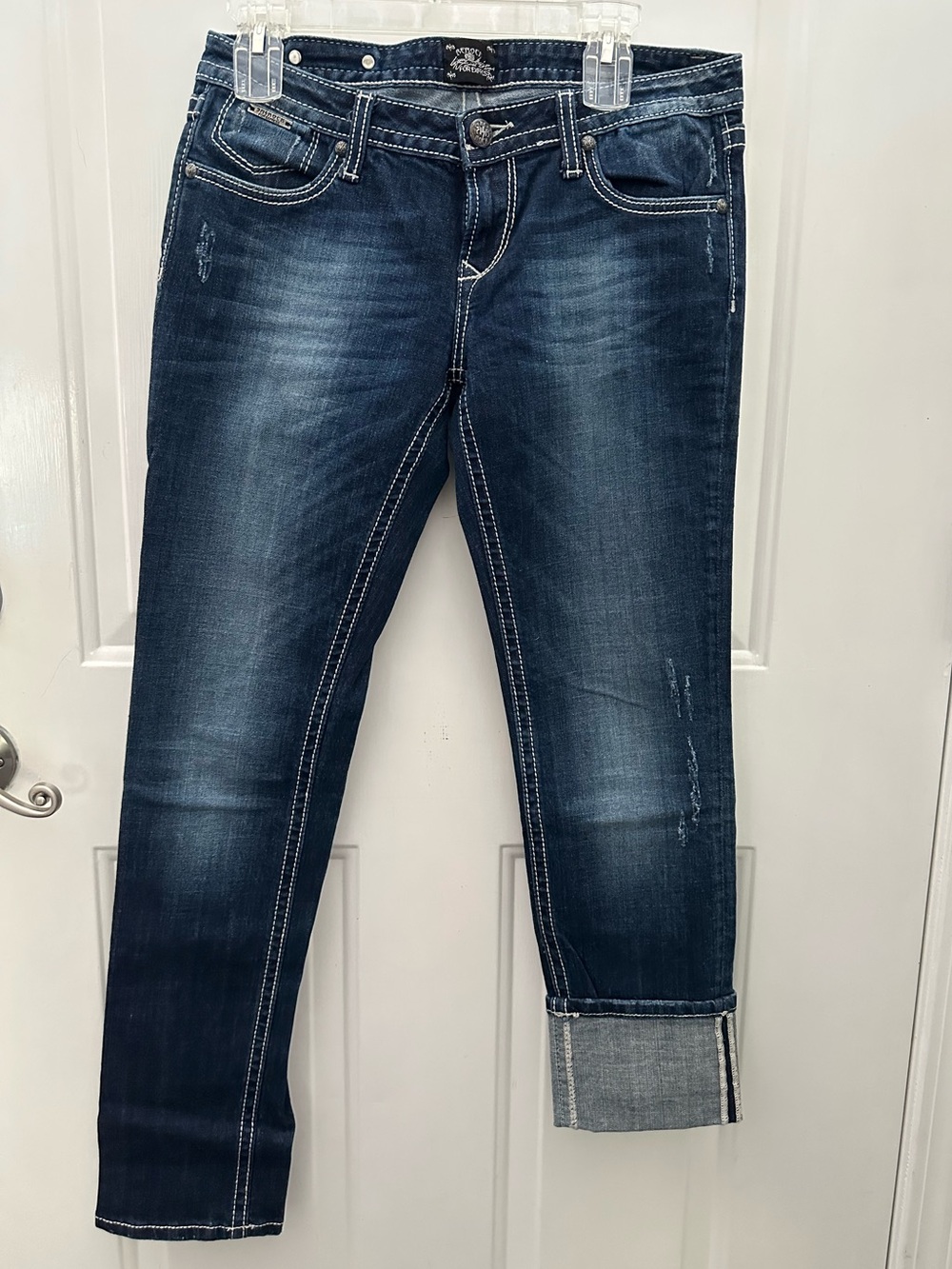 Rerock for Express Dark Indigo Jeans